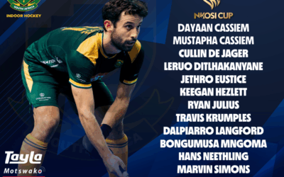 SA Men’s Indoor Hockey Team Announced for 2025 Nkosi Cup